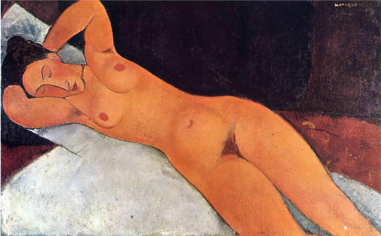 Nude - Amedeo Modigliani Paintings